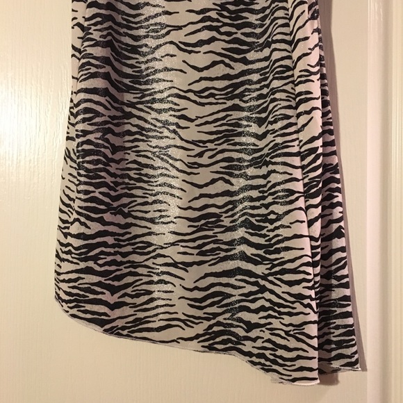 Zebra Pattern Slip Dress (90’s vintage) - Picture 4 of 5